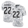 Punc S.Seahawks #22 Rashid Shaheed Player Arctic Camo Limited Salute To Service Home Game Stitched Jerseys