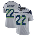 Punc S.Seahawks #22 Rashid Shaheed Player Gray Limited Vapor Untouchable Home Game Stitched Jerseys