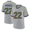 Punc S.Seahawks #22 Rashid Shaheed Player Grey 2025 Rivalries Collection Home Game Stitched Jerseys