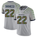 Punc S.Seahawks #22 Rashid Shaheed Player Grey Limited 2025 Rivalries Collection Home Game Stitched Jerseys
