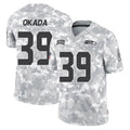 Punc S.Seahawks #39 Ty Okada Player Arctic Camo Limited Salute To Service Home Game Stitched Jerseys
