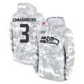 Punc S.Seahawks #3 Nick Emmanwori Player Arctic Camo Limited Salute to Service Pullover Hoodies Game Stitched Jerseys