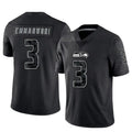 Punc S.Seahawks #3 Nick Emmanwori Player Black RFLCTV Limited Football Jerseys
