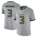Punc S.Seahawks #3 Nick Emmanwori Player Grey Limited 2025 Rivalries Collection Home Game Stitched Jerseys