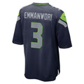 Punc S.Seahawks #3 Nick Emmanwori Player Navy Home Game Football Jersey