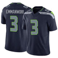 Punc S.Seahawks #3 Nick Emmanwori Player Navy Vapor F.U.S.E. Limited Football Jerseys