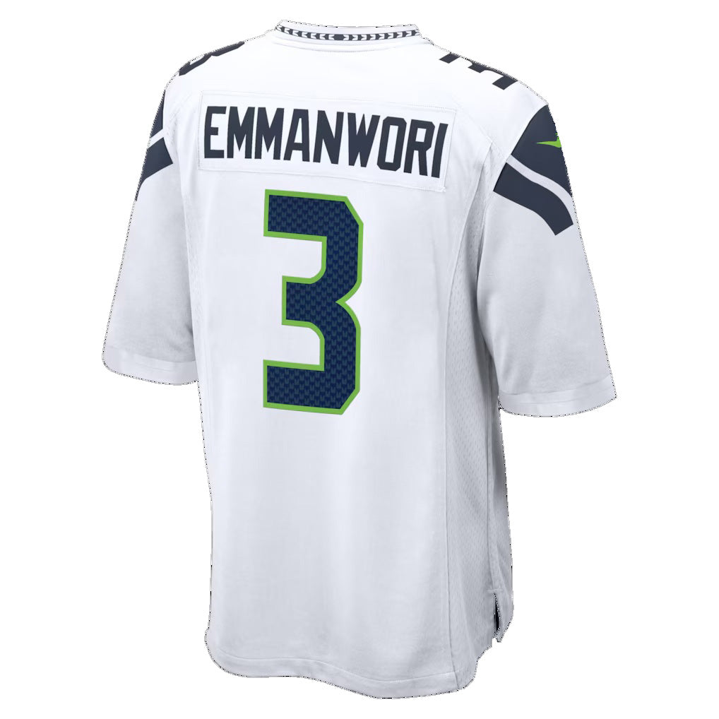 Punc S.Seahawks #3 Nick Emmanwori White Game Stitched Jerseys