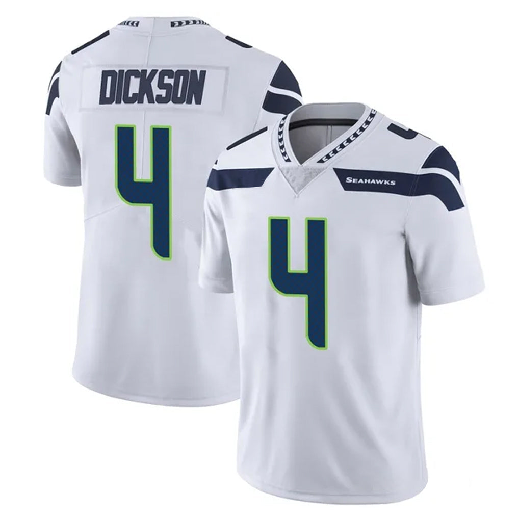 Punc S.Seahawks #4 Michael Dickson Player White Limited Vapor Untouchable Home Game Stitched Jerseys