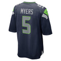 Punc S.Seahawks #5 Jason Myers Game College Navy Stitched Jerseys