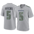 Punc S.Seahawks #5 Jason Myers Player Gray Atmosphere Fashion Home Game Stitched Jerseys
