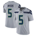 Punc S.Seahawks #5 Jason Myers Player Gray Limited Vapor Untouchable Home Game Stitched Jerseys