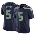 Punc S.Seahawks #5 Jason Myers Player Navy Limited Vapor F.U.S.E. Home Game Stitched Jerseys