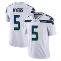 Punc S.Seahawks #5 Jason Myers Player White Limited Vapor Untouchable Home Game Stitched Jerseys