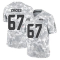 Punc S.Seahawks #67 Charles Cross Player Arctic Camo Limited Salute To Service Home Game Stitched Jerseys