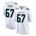 Punc S.Seahawks #67 Charles Cross Player White Tundra Fashion Home Game Stitched Jerseys