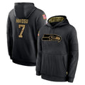 Punc S.Seahawks #7 Uchenna Nwosu Player Black Salute to Service Hoodies Limited Game Stitched Jerseys