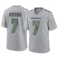 Punc S.Seahawks #7 Uchenna Nwosu Player Gray Atmosphere Fashion Home Game Stitched Jerseys