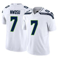 Punc S.Seahawks #7 Uchenna Nwosu Player White Limited Vapor F.U.S.E. Home Game Stitched Jerseys