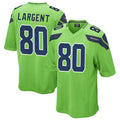 Punc S.Seahawks #80 Steve Largent Player Green Game Stitched Jerseys