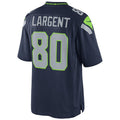 Punc S.Seahawks #80 Steve Largent Player Navy Home Game Stitched Jerseys