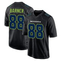 Punc S.Seahawks #88 AJ Barner Player Black Limited Fashion Home Game Stitched Jerseys