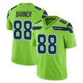 Punc S.Seahawks #88 AJ Barner Player Green Limited Color Rush Home Game Stitched Jerseys