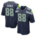 Punc S.Seahawks #88 AJ Barner Player Navy Home Game Stitched Jerseys