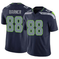 Punc S.Seahawks #88 AJ Barner Player Navy Limited Vapor F.U.S.E. Home Game Stitched Jerseys