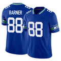 Punc S.Seahawks #88 AJ Barner Player Royal Limited Throwback Vapor F.U.S.E. Home Game Stitched Jerseys