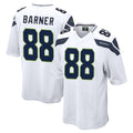 Punc S.Seahawks #88 AJ Barner Player White Home Game Stitched Jerseys