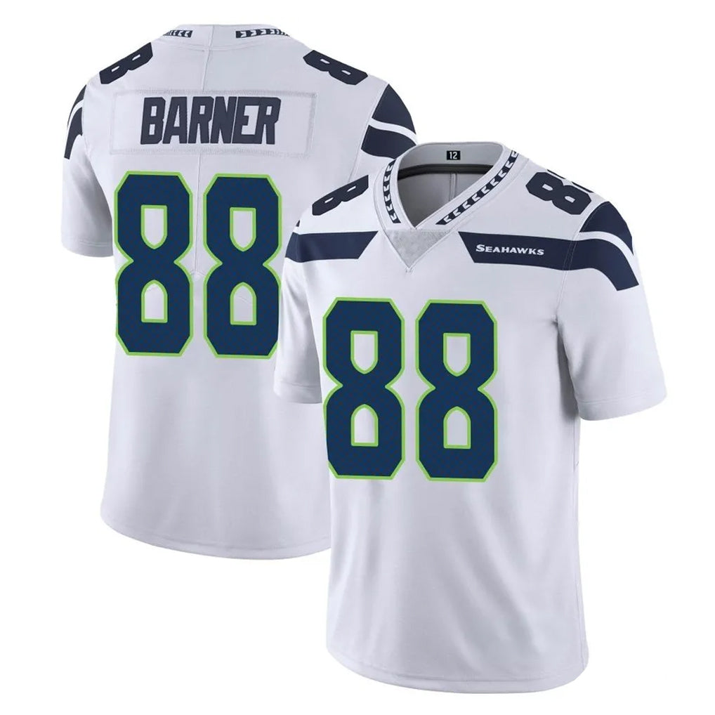 Punc S.Seahawks #88 AJ Barner Player White Limited Vapor Untouchable Home Game Stitched Jerseys