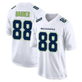 Punc S.Seahawks #88 AJ Barner Player White Tundra Fashion Home Game Stitched Jerseys