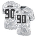 Punc S.Seahawks #90 Jarran Reed Player Arctic Camo Limited Salute To Service Home Game Stitched Jerseys