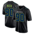 Punc S.Seahawks #90 Jarran Reed Player Black Limited Fashion Home Game Stitched Jerseys