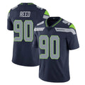 Punc S.Seahawks #90 Jarran Reed Player Navy Limited Vapor Untouchable Home Game Stitched Jerseys