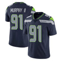 Punc S.Seahawks #91 Byron Murphy II Player Navy Limited Vapor Untouchable Home Game Stitched Jerseys