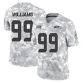 Punc S.Seahawks #99 Leonard Williams Player Arctic Camo Limited Salute To Service Home Game Stitched Jerseys
