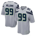 Punc S.Seahawks #99 Leonard Williams Player Gray Home Game Stitched Jerseys