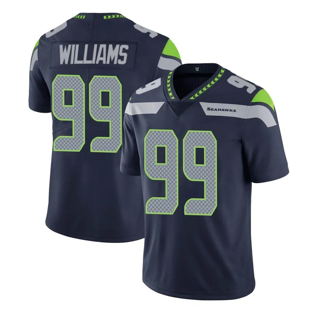 Punc S.Seahawks #99 Leonard Williams Player Navy Limited Vapor Untouchable Home Game Stitched Jerseys