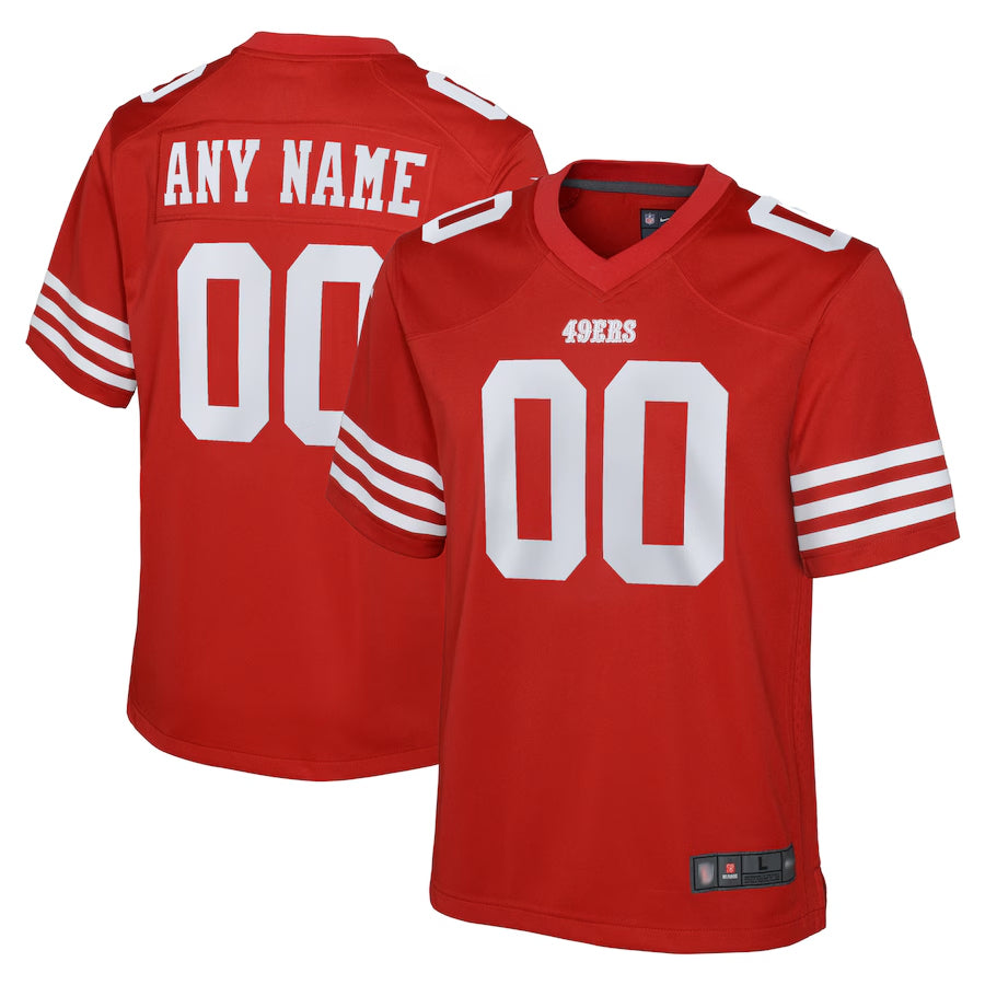 Punc Custom SF.49ers Game Team Colour Stitched Jerseys