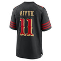 Punc SF.49ers #11 Brandon Aiyuk 2025 Rivalries Collection Game Stitched Jerseys