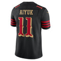 Punc SF.49ers #11 Brandon Aiyuk 2025 Rivalries Collection Limited Stitched Jerseys