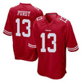 Punc SF.49ers #13 Brock Purdy Player Red Home Game Stitched Jerseys