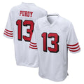 Punc SF.49ers #13 Brock Purdy Player White Limited Alternate Home Game Stitched Jerseys