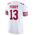 Punc SF.49ers #13 Brock Purdy Playre White Vapor F.U.S.E. Limited Stitched Jersey