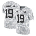 Punc SF.49ers #19 Deebo Samuel Sr. Player Arctic Camo Limited Salute To Service Home Game Stitched Jerseys