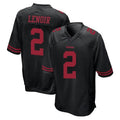 Punc SF.49ers #2 Deommodore Lenoir Player Black Alternate Home Game Stitched Jerseys