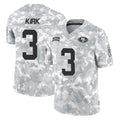 Punc SF.49ers #3 Christian Kirk Player Arctic Camo Limited Salute To Service Home Game Stitched Jerseys