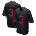 Punc SF.49ers #3 Christian Kirk Player Black Alternate Home Game Stitched Jerseys