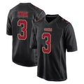 Punc SF.49ers #3 Christian Kirk Player Black Fashion Home Game Stitched Jerseys